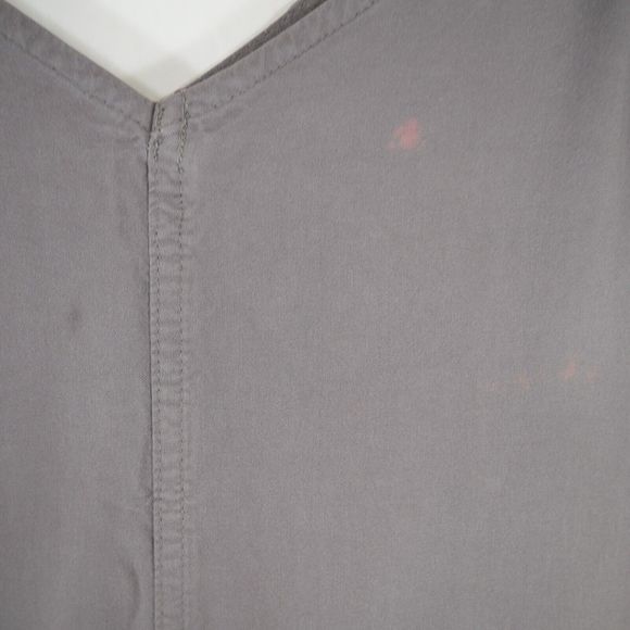 Calvin Klein Jeans Women's V-neck Thin Strap Gray Midi Dress Lightweight Size S - Picture 3 of 13